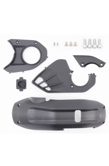 KIT TAPAS PROTECTORAS MOTOR IZQUIERDA/DERECHA E-BIKE HAIBIKE ALLMTN ALUMINIO 2023