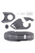 KIT TAPAS PROTECTORAS MOTOR IZQUIERDA/DERECHA E-BIKE HAIBIKE ALLMTN ALUMINIO 2023