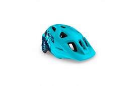 Casco MET Eldar azul tiburón infantil