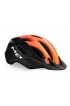 Casco MET Crossover negro naranja brillante