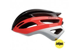 Casco Bell Falcon MIPS negro rojo blanco