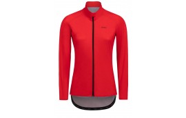 Hiru Lab Rain Chaqueta Hombre - rojo