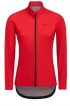 Hiru Lab Rain Chaqueta Hombre - rojo