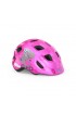 CASCO NIÑO MET HOORAY BALLENA ROSA BRILLO